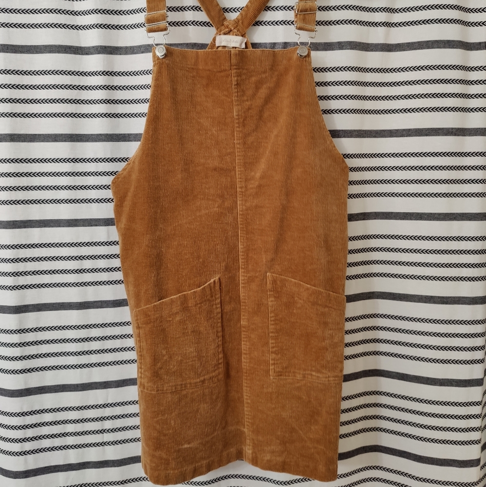Altar'd State corduroy overall dress